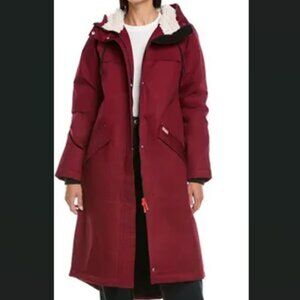 NEW HUNTER Acacia Rubberized Rain Jacket in Rose for women 1225 8m4